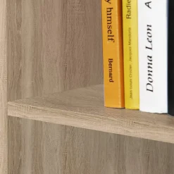 Étagère cube 9 casiers décor chêne - Classico