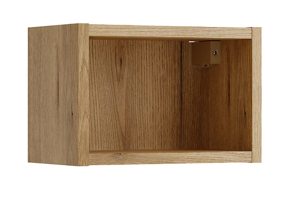 Étagère cube de salle de bain suspendue 30 x 20 cm NOVA chêne Coast Evoke