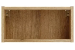 Étagère cube de salle de bain suspendue 40 x 20 cm NOVA chêne Coast Evoke