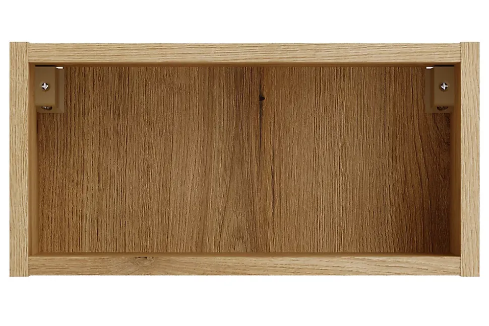 Étagère cube de salle de bain suspendue 40 x 20 cm NOVA chêne Coast Evoke