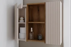 Étagère cube de salle de bain suspendue 30 x 57 cm NOVA chêne Coast Evoke