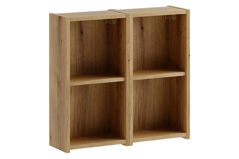 Étagère cube de salle de bain suspendue 30 x 57 cm NOVA chêne Coast Evoke