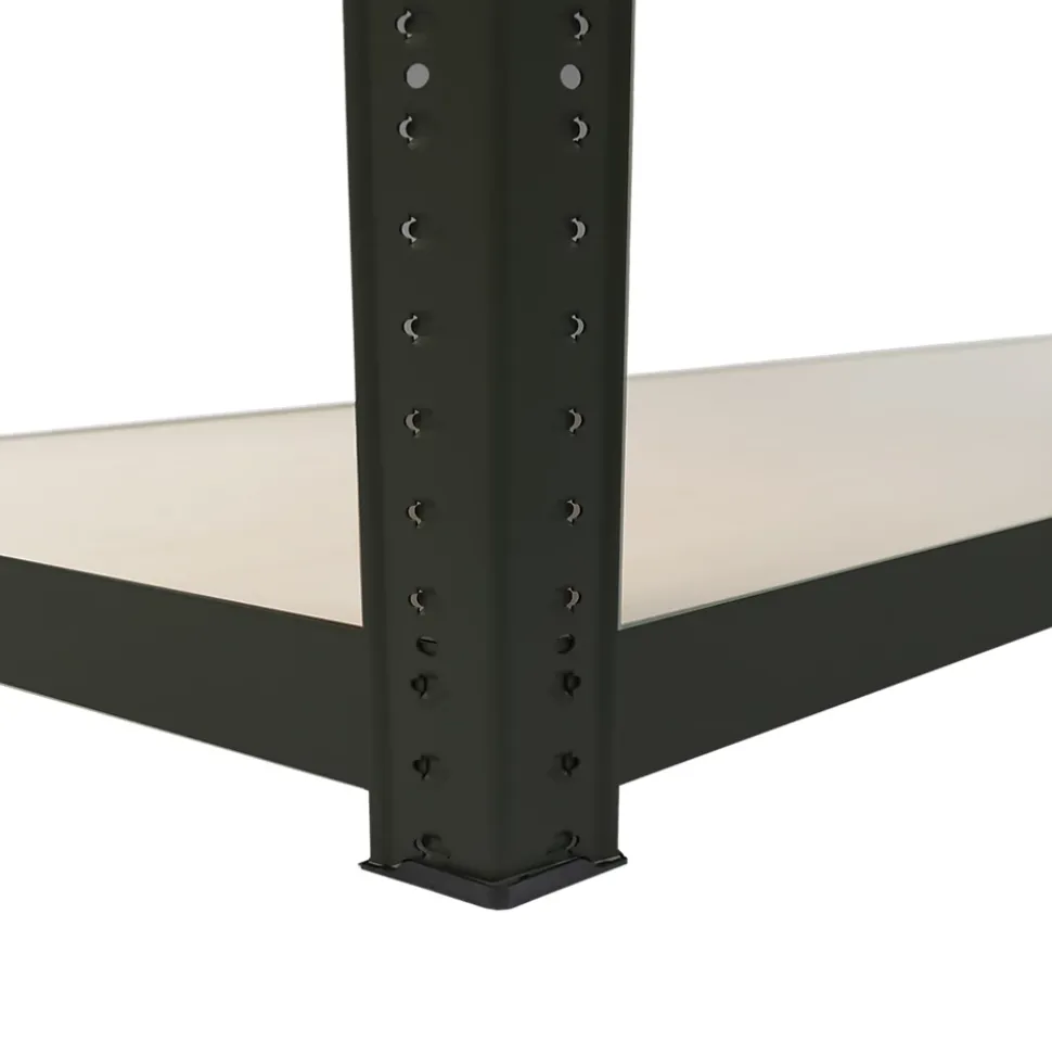 Étagère de garage en acier thermo-laqué GoodHome Ryle H. 179 x L. 120 x P. 40 cm