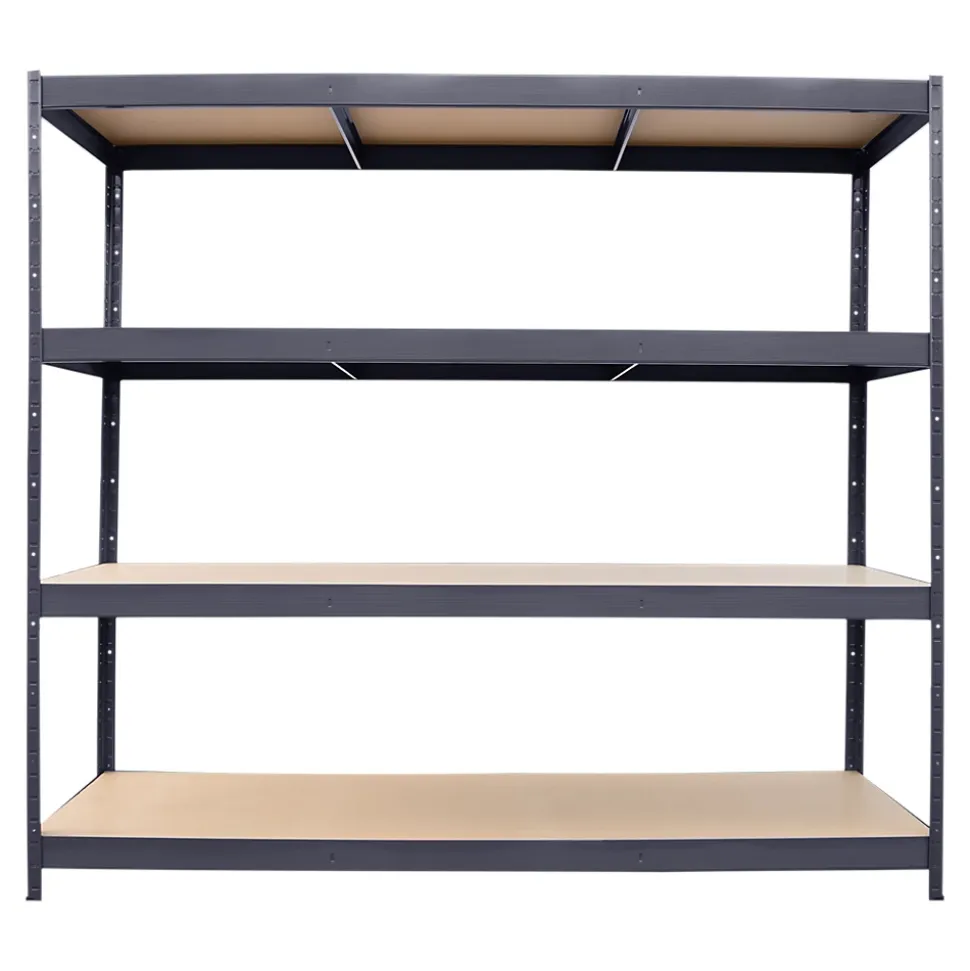 Étagère de garage en acier thermo-laqué H. 180 x L. 180 x P. 60 cm