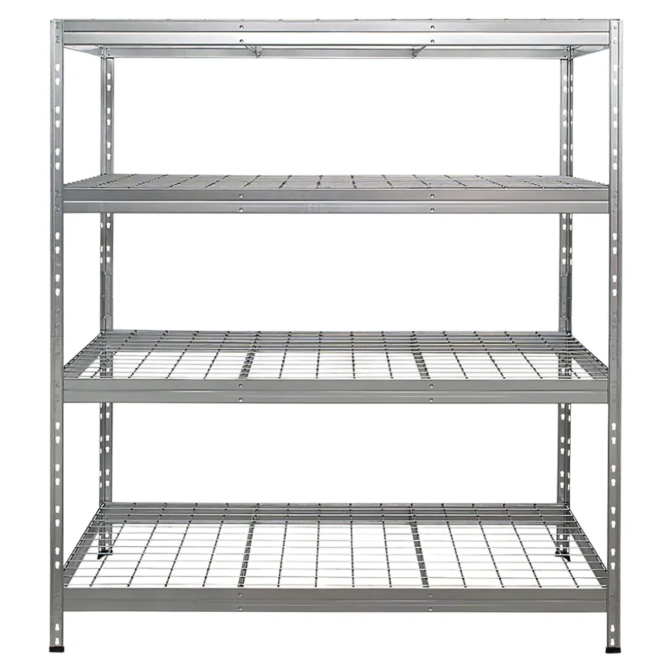 Étagère de garage en acier galvanisé H.180 x l.150 x P.60 cm