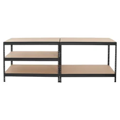 Étagère de garage en acier thermo-laqué GoodHome Rand H. 180 x L. 97 x P. 60 cm