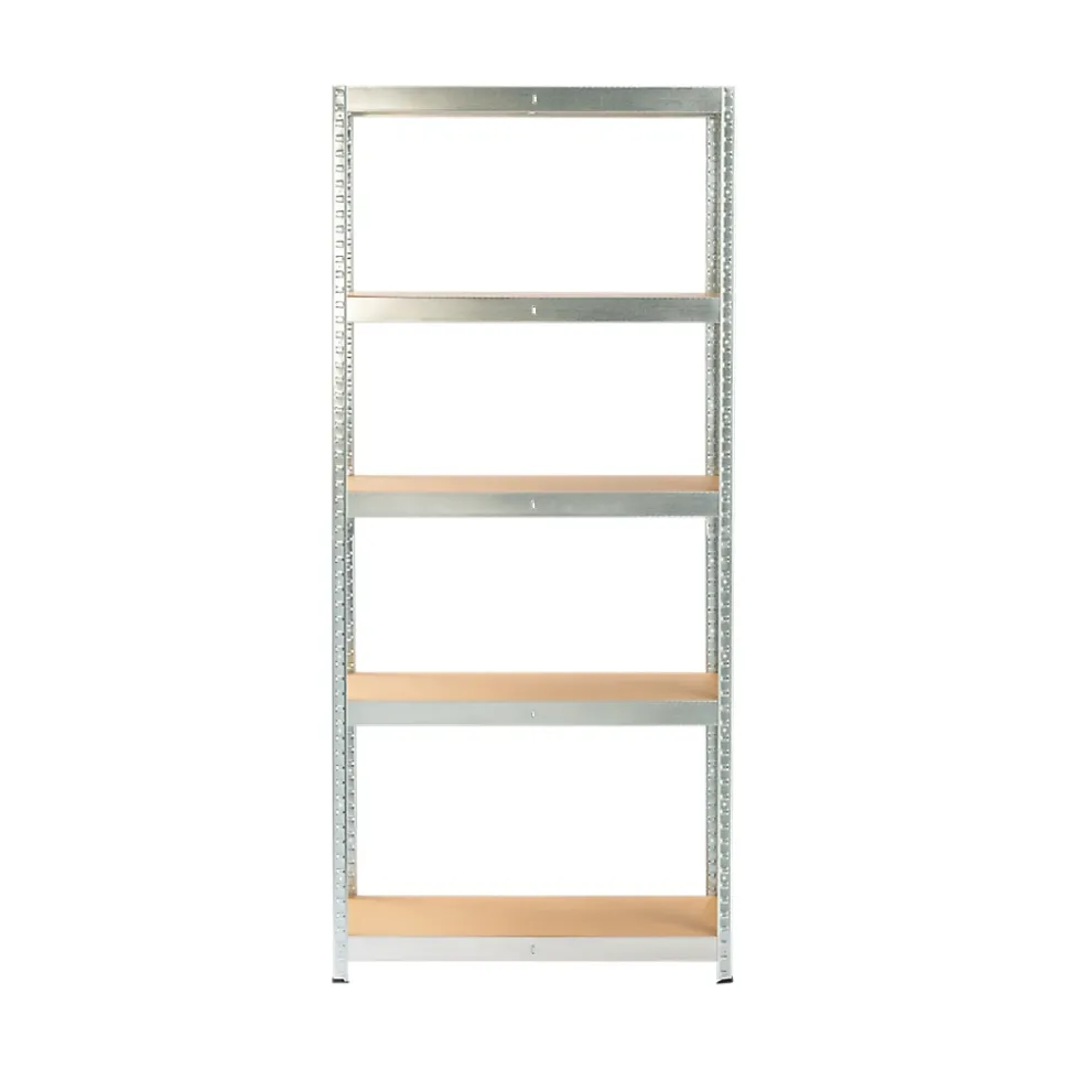 Étagère de garage en acier thermo-laqué GoodHome Ryle H. 180 x L. 75 x P. 35 cm