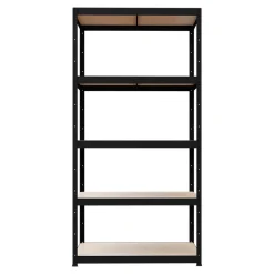 Étagère de garage en acier thermo-laqué noir GoodHome Ryle H. 179 x L. 90 x P. 40 cm