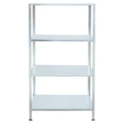 Étagère de garage en acier L. 70 x H. 140 x P. 30 cm