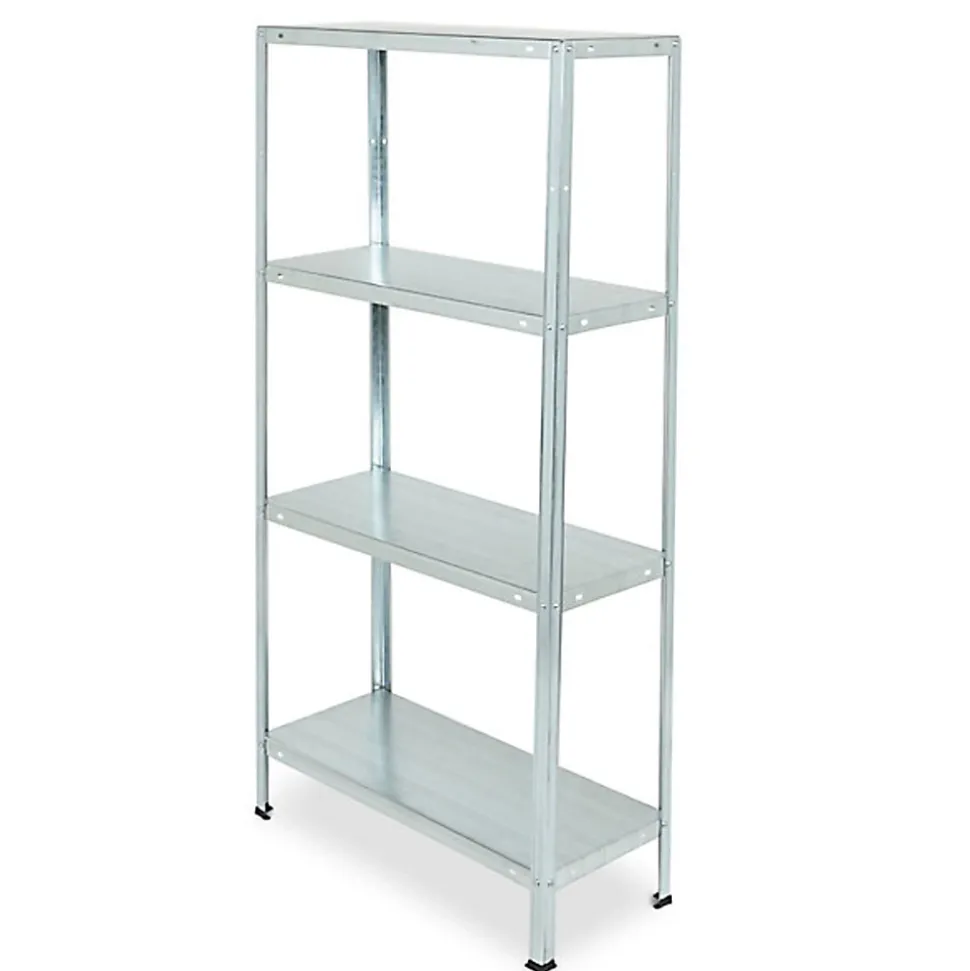 Étagère de garage en acier L. 70 x H. 140 x P. 30 cm