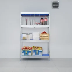 Étagère de garage en aluminium H.180 x l.110 x P.50 cm Horeca