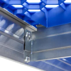 Étagère de garage en aluminium H.180 x l.75 x P.50 cm Horeca