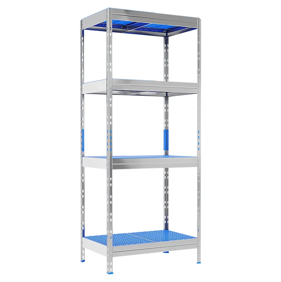 Étagère de garage en aluminium H.180 x l.75 x P.50 cm Horeca