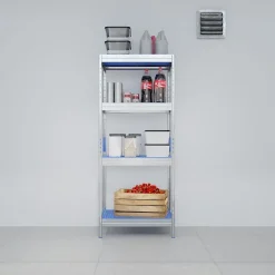Étagère de garage en aluminium H.180 x l.75 x P.50 cm Horeca