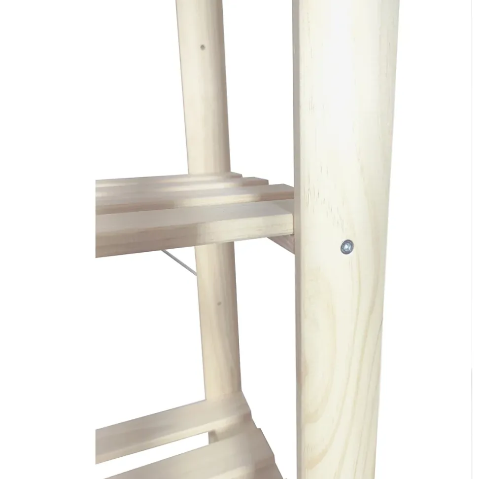 Étagère de garage en bois Symbios 5 tablettes L. 75 x H. 170 x P. 40 cm