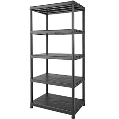 Étagère de garage en résine 5 tablettes Keter L. 90 x H. 190 x P. 60 cm