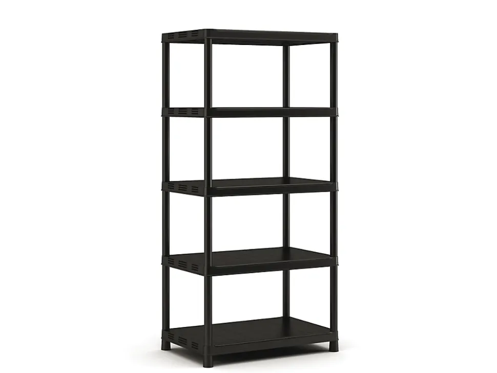 Étagère de garage en résine 5 tablettes Keter L. 90 x H. 190 x P. 60 cm