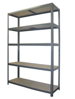 Étagère de garage modulable en aggloméré et acier H. 180 x L. 120 x P. 40 cm