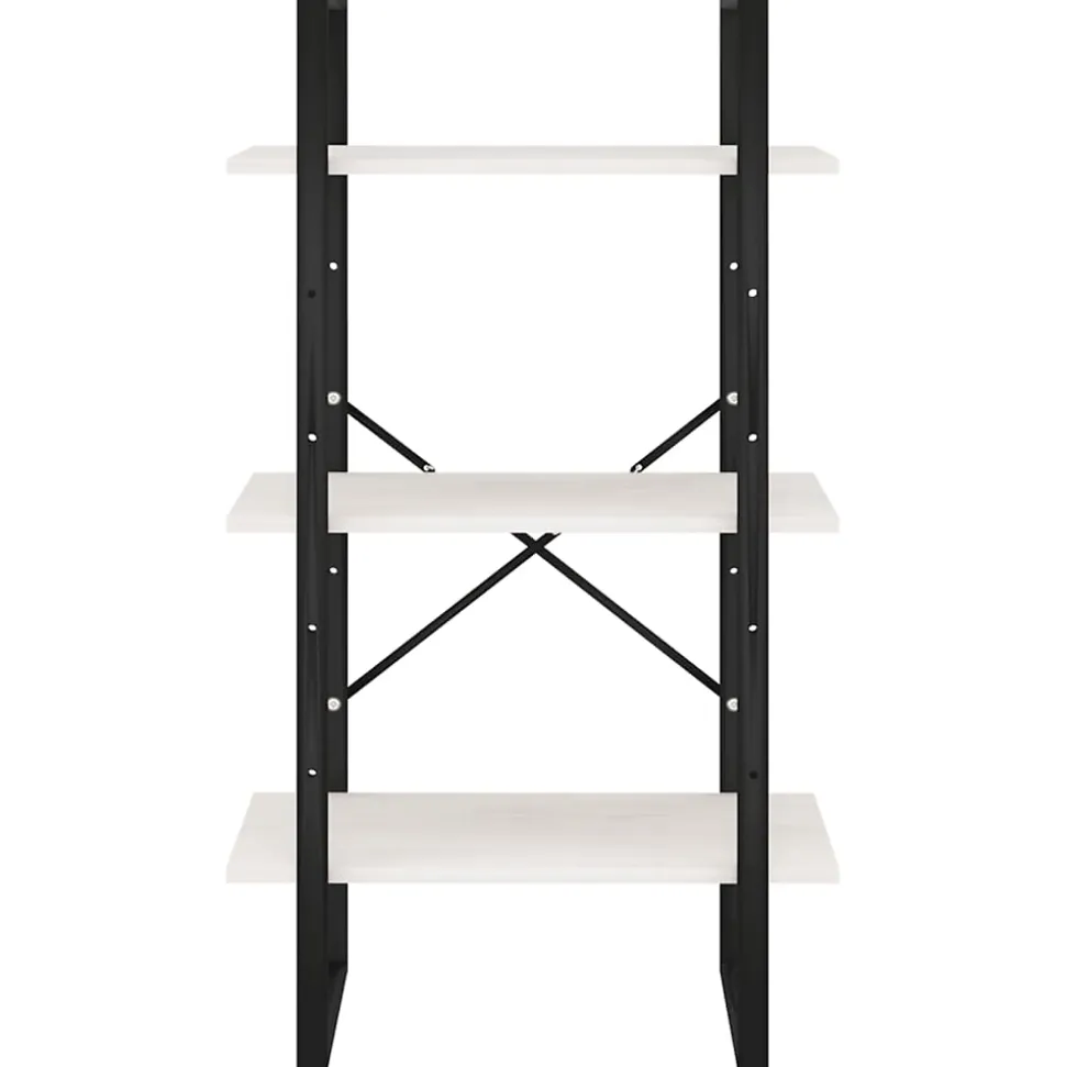 Étagère de rangement Blanc 60x30x105 cm Bois de pin massif vidaXL