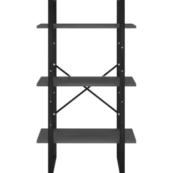 Étagère de rangement gris 60x30x105 cm bois d'ingénierie vidaXL