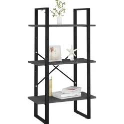 Étagère de rangement gris 60x30x105 cm bois d'ingénierie vidaXL