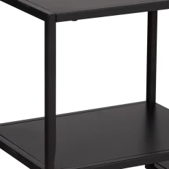 Étagère de rangement style industriel Atmosphera Gota 5 niveaux métal noir, 750 x 1005 mm