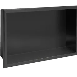 ÉTAGÈRE D'ENCASTREMENT POUR SALLE DE BAINS REA 5 30X45X10 BLACK