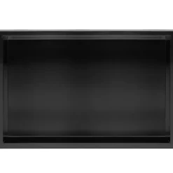 ÉTAGÈRE D'ENCASTREMENT POUR SALLE DE BAINS REA 6 30X60X10 BLACK