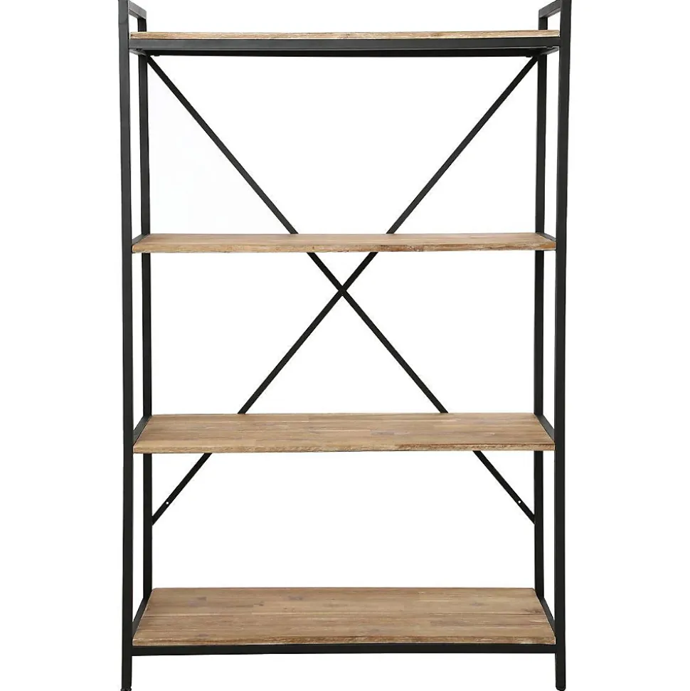 Étagère Edena - métal & bois d'acacia H141 cm - Atmosphera