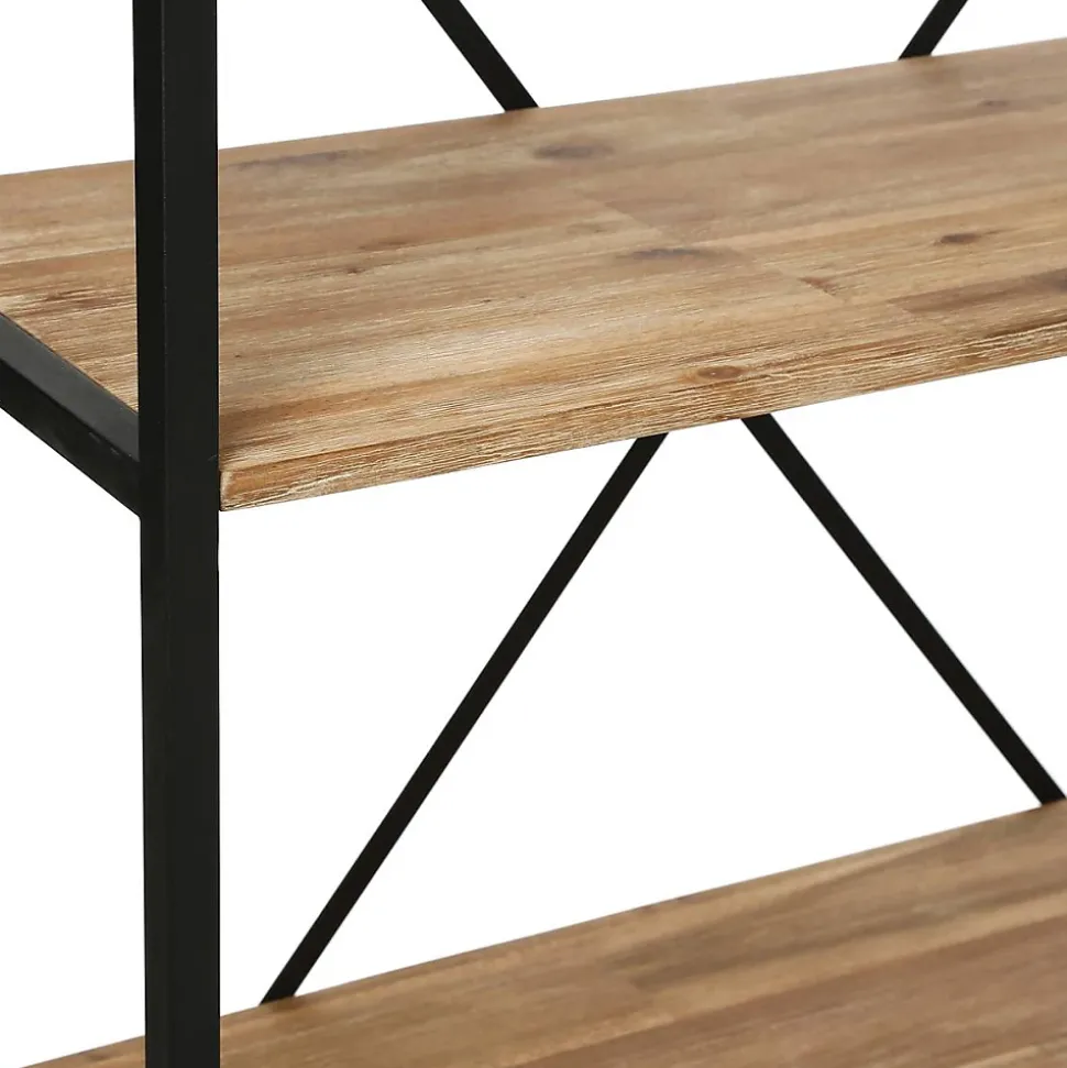 Étagère Edena - métal & bois d'acacia H141 cm - Atmosphera