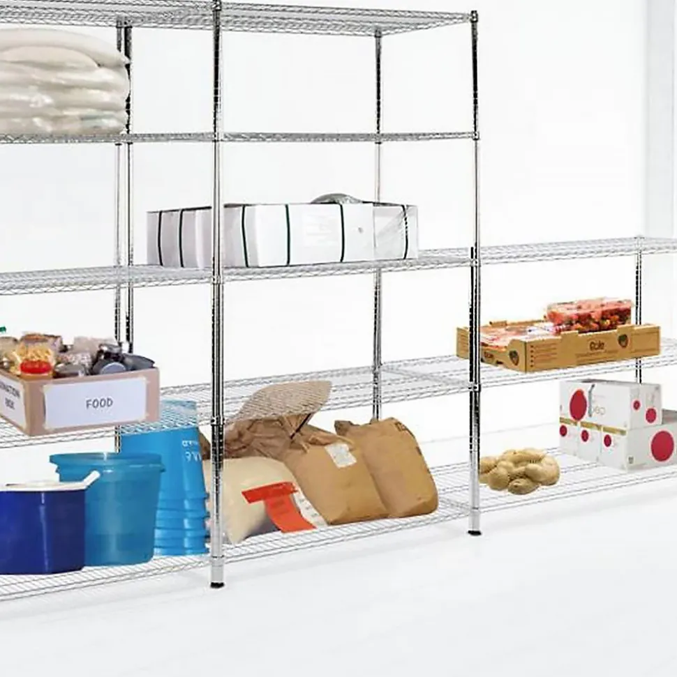 Étagère en métal 90 x 45 x 160 cm, Charge Max : 350 kg