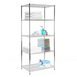 Étagère en métal 90 x 45 x 160 cm, Charge Max : 350 kg