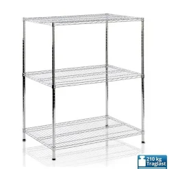 Étagère en métal 90 x 45 x 160 cm, Charge Max : 350 kg