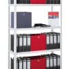 Étagère en métal blanc Schulte Regalwelt Powermax H. 190 x L. 100 x P. 40 cm