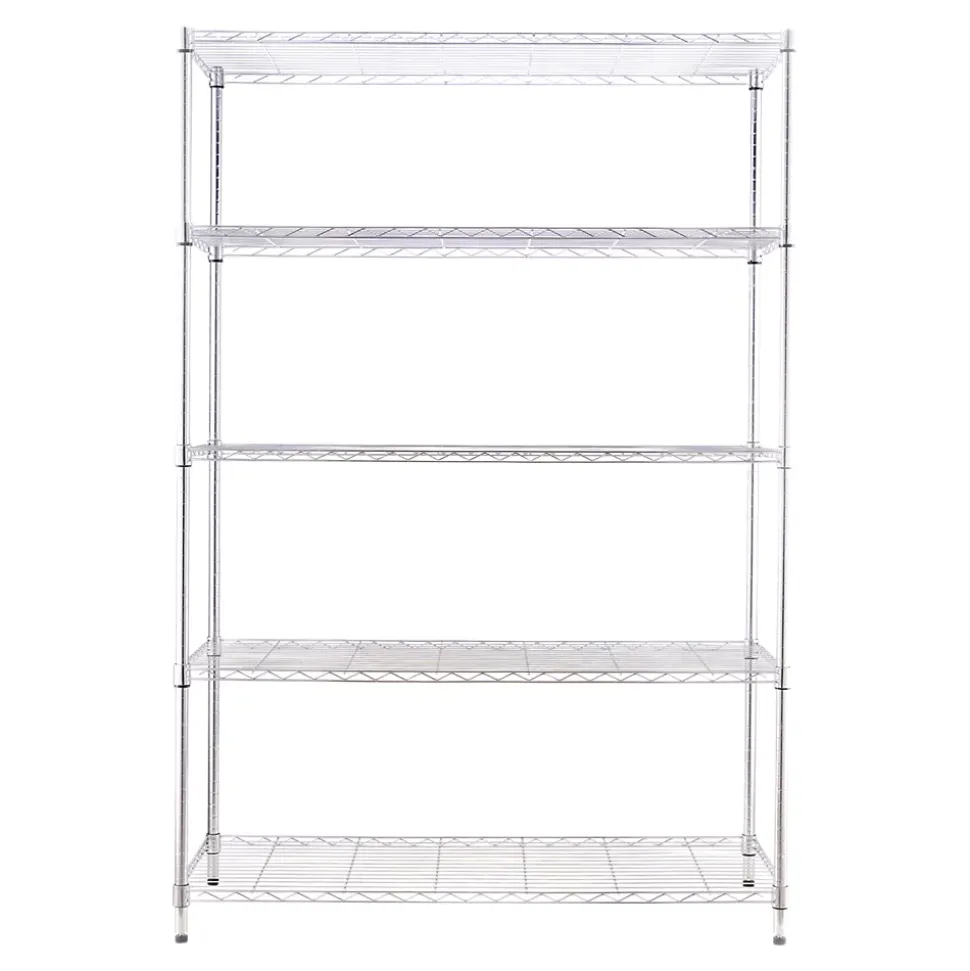 Étagère garde manger en acier H. 178,7 x L. 121,4 x P. 46 cm