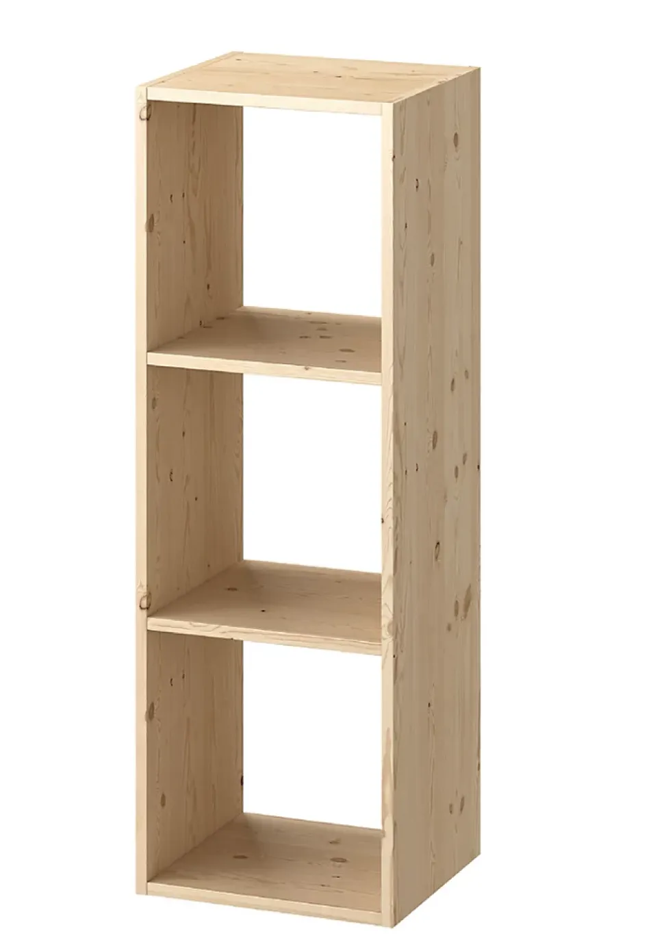 Étagère modulable 3 cubes en pin GoodHome Mixxit l. 36,3 x H. 105,4 cm