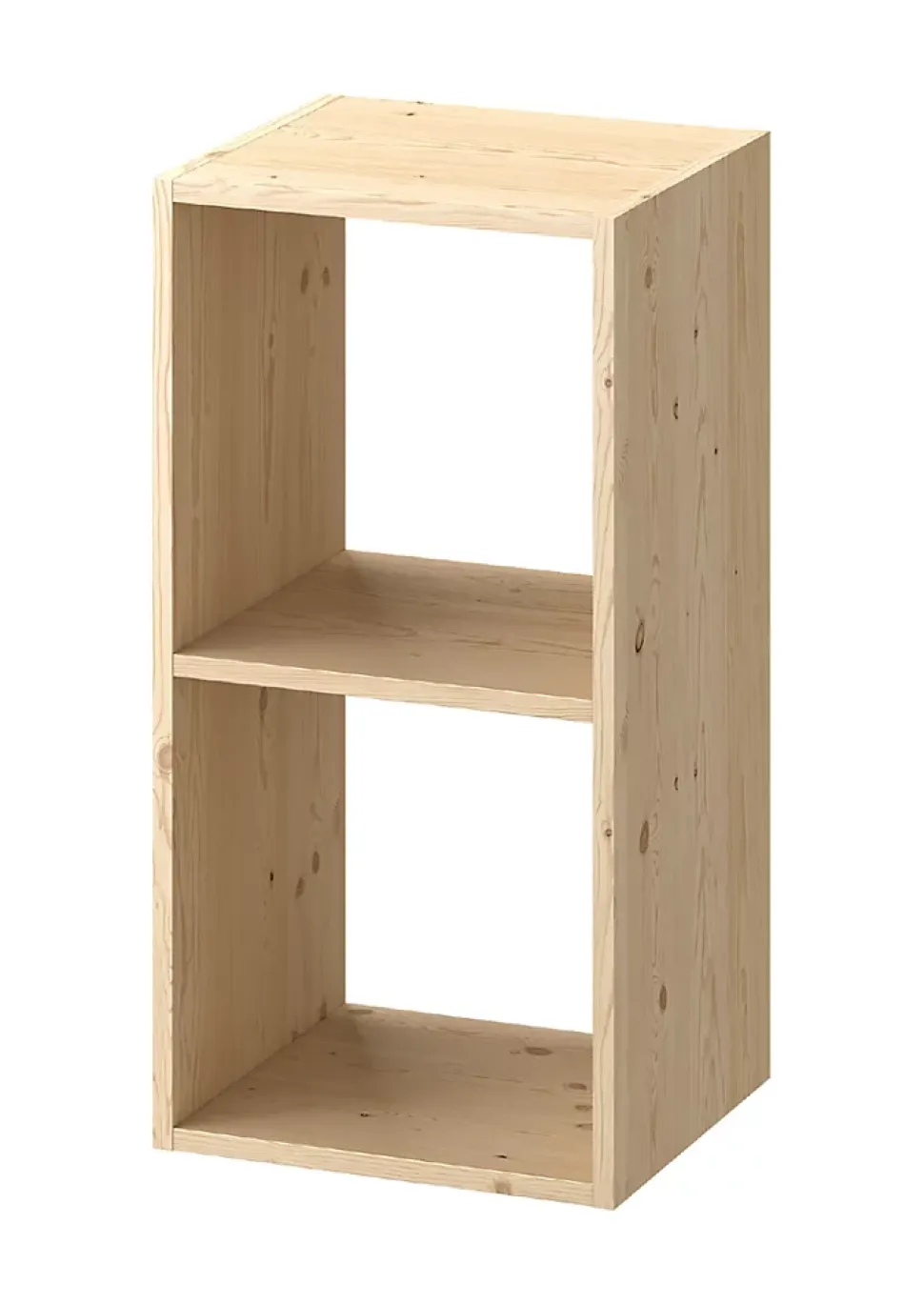 Étagère modulable 2 cubes en pin GoodHome Mixxit l. 36,3 x H. 70,8 cm