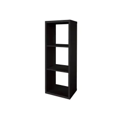 Étagère modulable 3 cubes GoodHome Mixxit noir