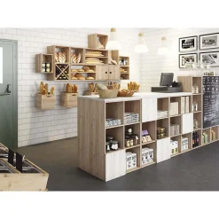 Étagère modulaire en pin massif Dinamic 3 tablettes