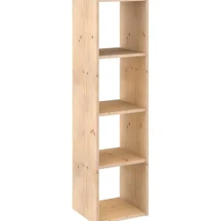 Étagère modulaire en pin massif Dinamic 4 tablettes