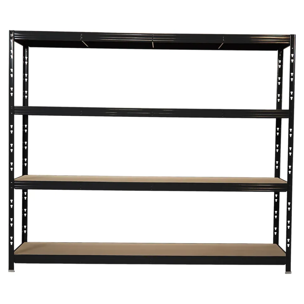 Étagère métal XXL 4 tablettes l.237 x H.200 x P.60 cm