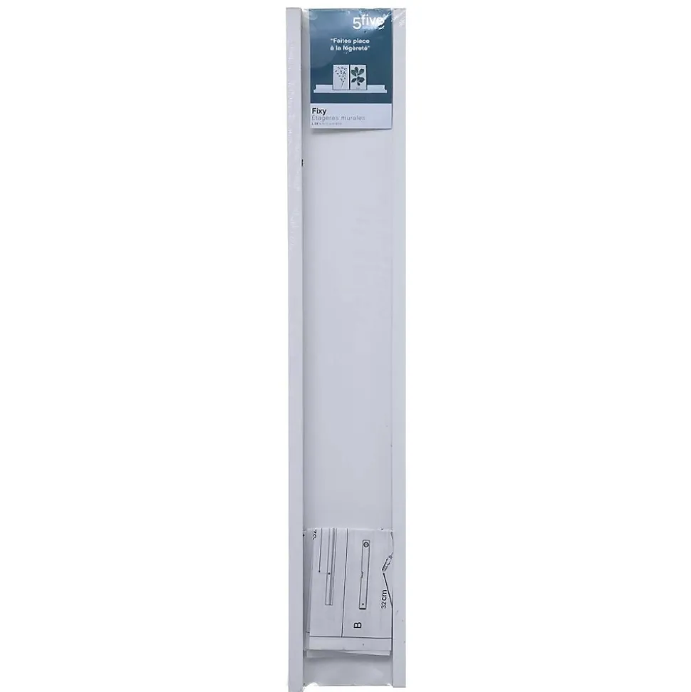 Étagère murale 58cm - Blanc Fixy - 5Five