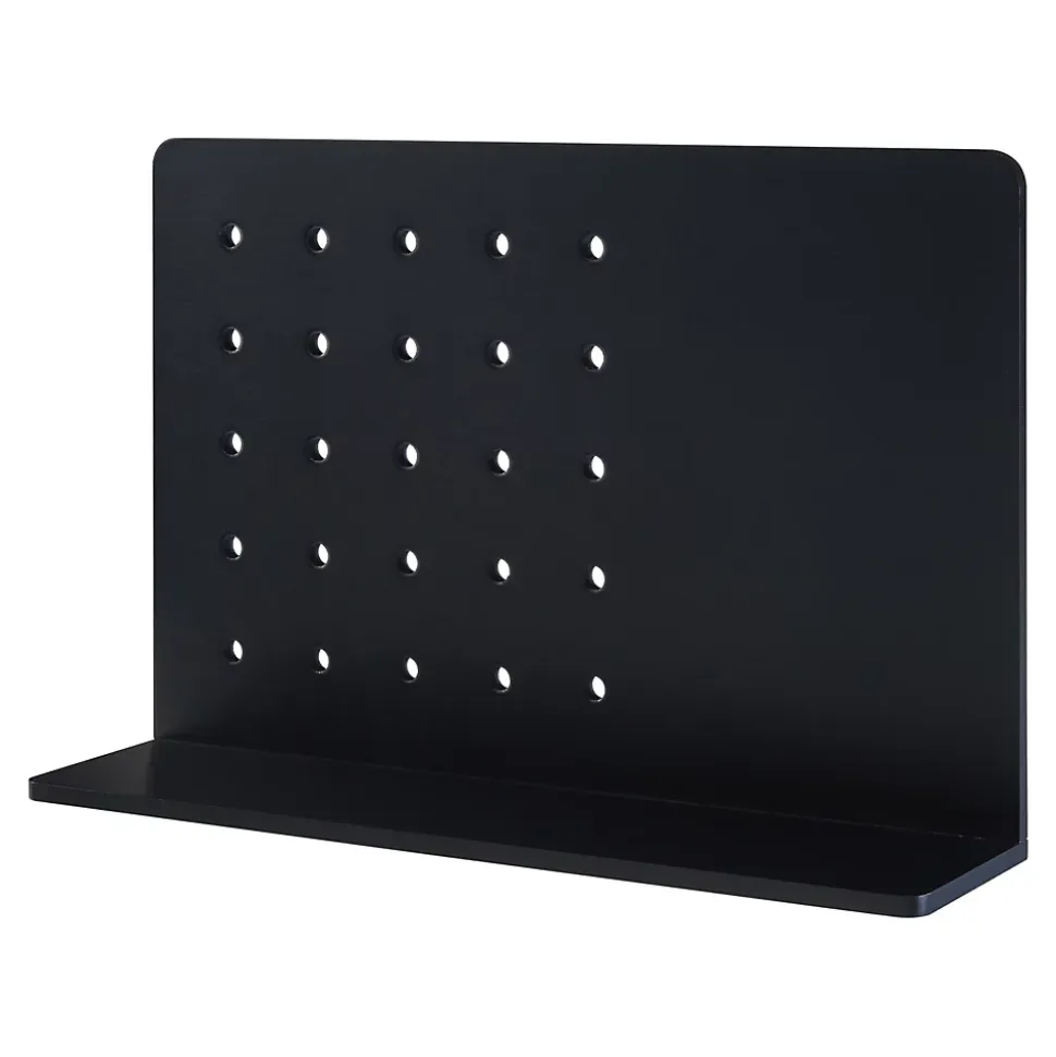 Étagère murale Doenna 60 x 15 x 40 cm noir en.casa