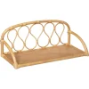 Étagère murale enfant Retro - rotin 57x24 cm - Atmosphera