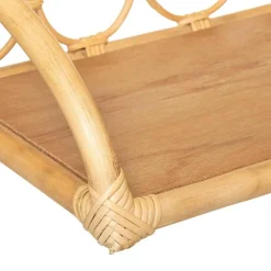 Étagère murale enfant Retro - rotin 57x24 cm - Atmosphera