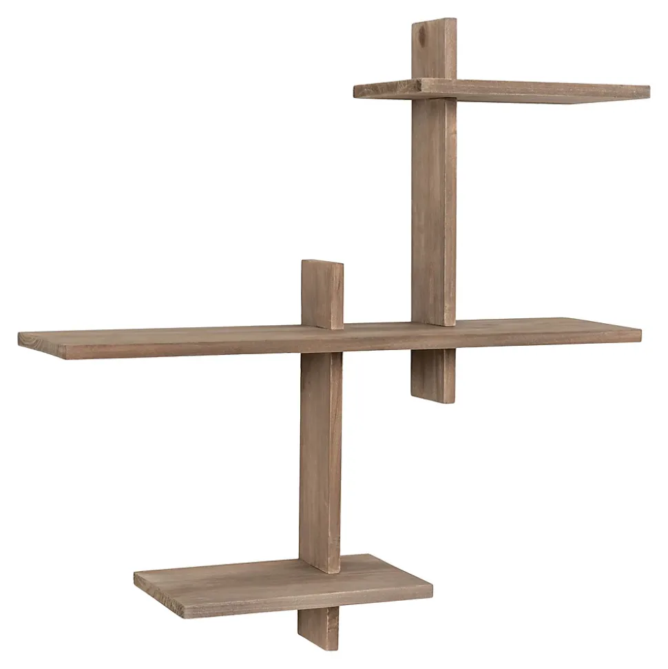 Étagère Murale Gavi en Pin de 53 x 15 x 56 cm - Élégance et Praticité