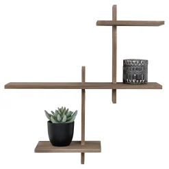 Étagère Murale Gavi en Pin de 53 x 15 x 56 cm - Élégance et Praticité