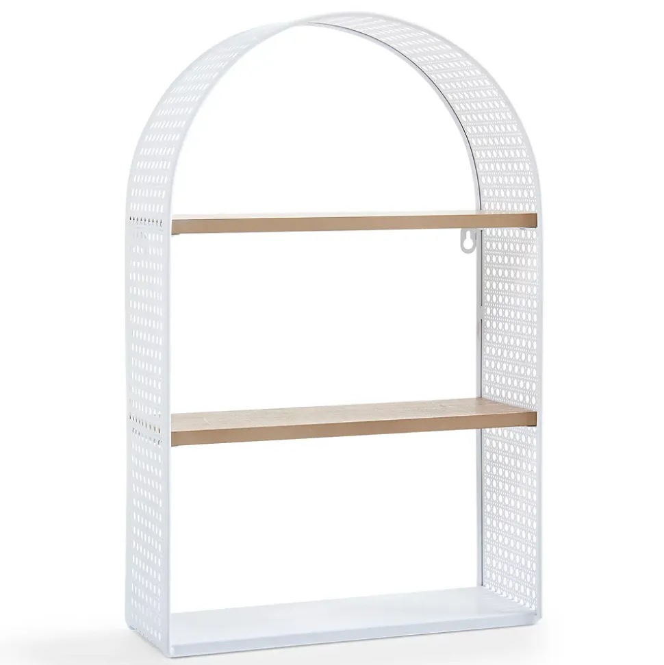 Étagère murale Jäller 53 x 35 x 14 cm blanc en.casa