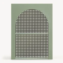 Étagère murale Jäller 40 x 30 x 13 cm vert en.casa