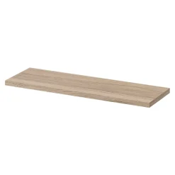 Étagère murale modulable 10 tablettes et 6 échelles effet chêne GoodHome Rigga H. 129 x L. 150 x P. 19 cm